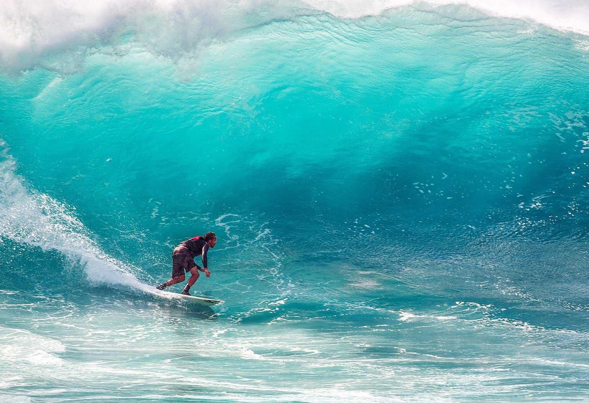 surfing
